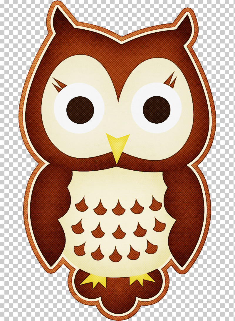 Owl Cartoon Bird Of Prey Brown Bird PNG, Clipart, Bird, Bird Of Prey, Brown, Cartoon, Owl Free PNG Download