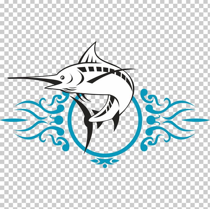 Marlin Fishing Atlantic Blue Marlin PNG, Clipart, Atlantic Blue Marlin, Beak, Black And White, Dolphin, Fictional Character Free PNG Download