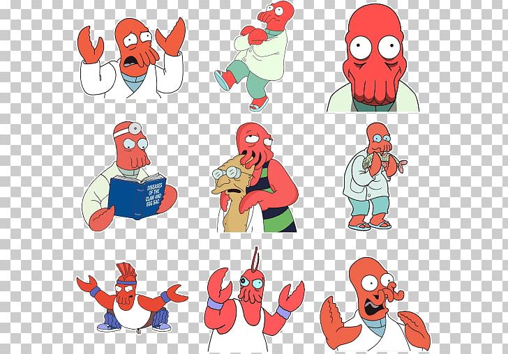 Zoidberg Sticker Character Cartoon PNG, Clipart, Animal Figure, Area, Art, Artwork, Cartoon Free PNG Download