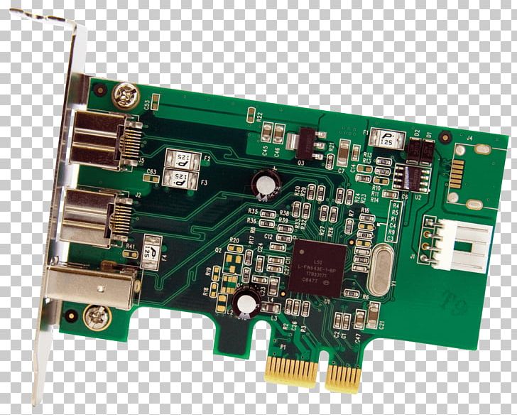 IEEE 1394 PCI Express Conventional PCI Computer Port Adapter PNG, Clipart, Computer Component, Electrical Network, Electronic Device, Electronics, Io Card Free PNG Download