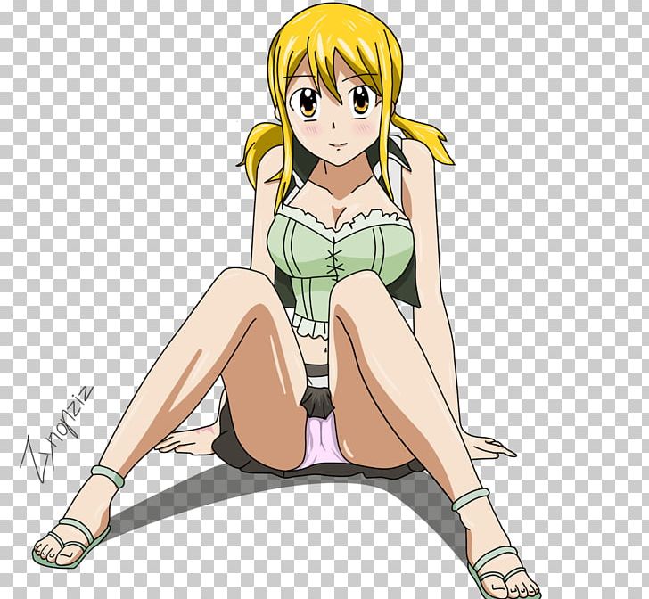 Lucy Heartfilia Fairy Tail Anime Manga Female PNG, Clipart, Arm, Art, Brown Hair, Cartoon, Character Free PNG Download