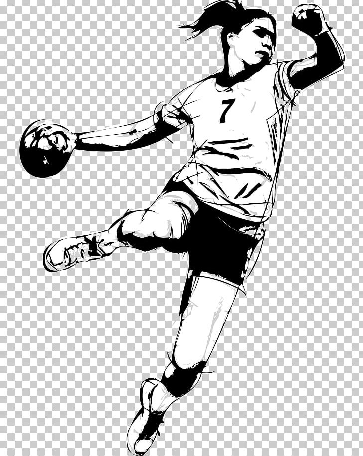 Handball Stock Photography Player Illustration PNG, Clipart, Arm, Cartoon, Cartoon Characters, Fictional Character, Football Player Free PNG Download