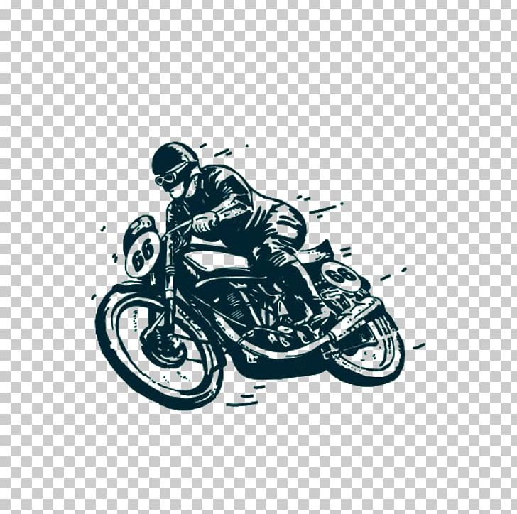 Motorcycle Racing Café Racer Poster PNG, Clipart, Art, Automotive Design, Bicycle, Bicycle Accessory, Bicycle Drivetrain Part Free PNG Download