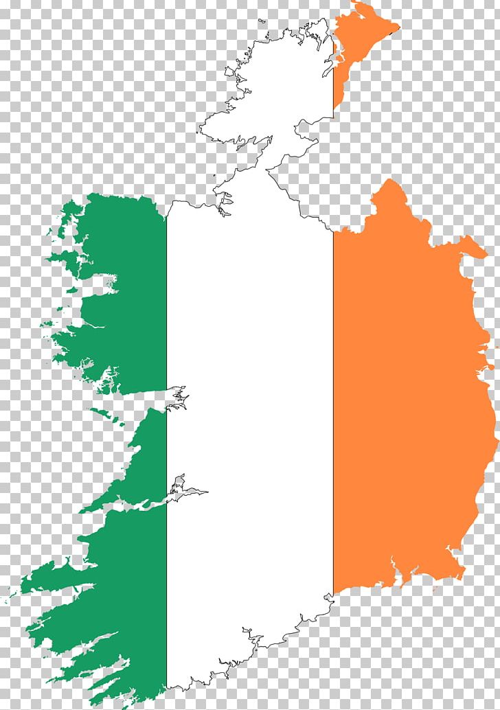 Flag Of Ireland World Map PNG, Clipart, Angle, Area, Blank Map, Border, Flag Of Ireland Free PNG Download