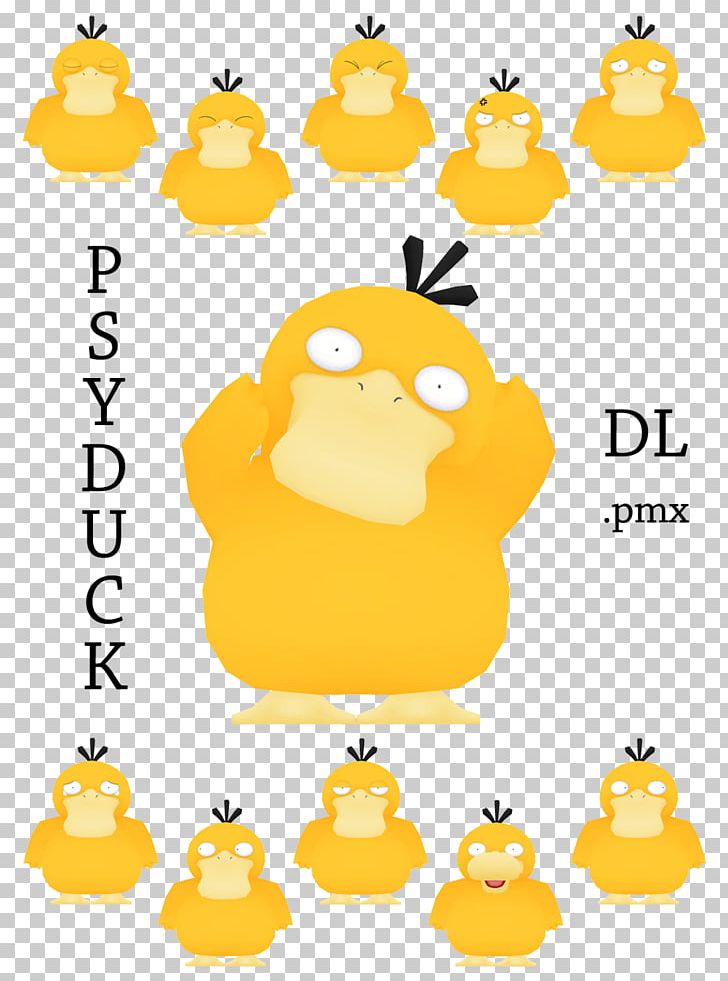 Psyduck Pokémon X And Y Golduck PNG, Clipart, 3d Modeling, Animals, Area, Beak, Bird Free PNG Download