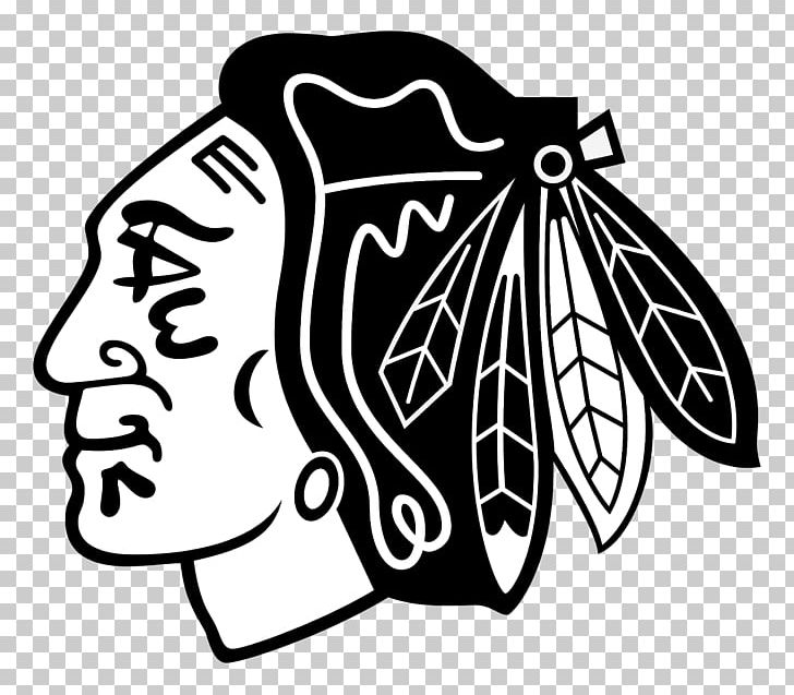 Chicago Blackhawks National Hockey League Logo PNG, Clipart, Art, Black, Black And White, Chicago, Decal Free PNG Download