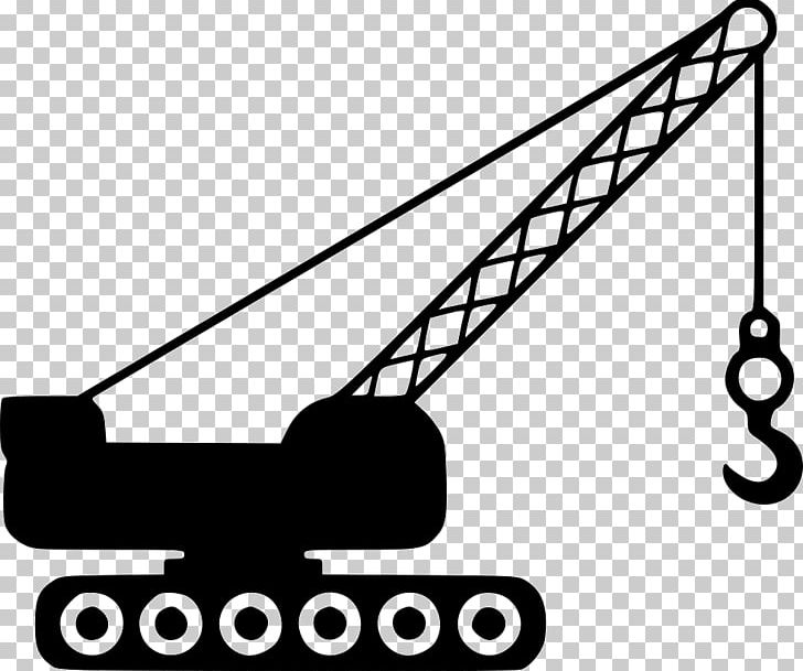 Crane Computer Icons Hoist PNG, Clipart, Angle, Architectural Engineering, Area, Black And White, Brand Free PNG Download