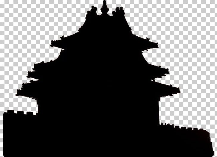 Forbidden City Jingshan Park Shanghai Silhouette Chinese Architecture PNG, Clipart, Animals, Architecture, Beijing, Black And White, Building Free PNG Download