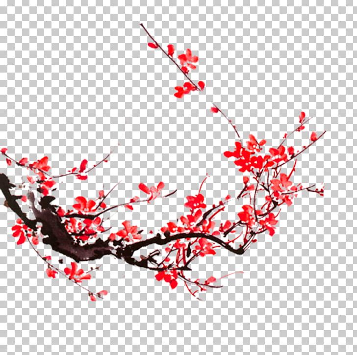 Plum Blossom PNG, Clipart, Art, Branch, Calligraphy, Cherry, Computer Network Free PNG Download