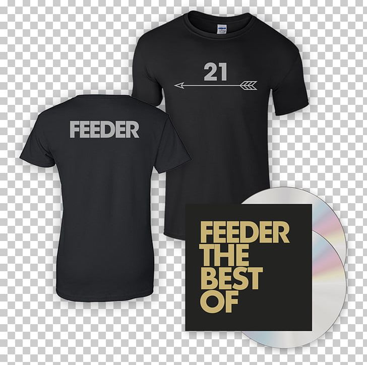 T-shirt The Best Of Feeder / Arrow The Best Of Feeder / Arrow Album PNG, Clipart, 2017, Active Shirt, Album, Best Of, Black Free PNG Download
