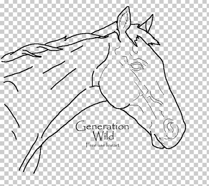 Mule Mustang Line Art Bridle Mane PNG, Clipart, Angle, Arm, Artwork, Black, Fictional Character Free PNG Download
