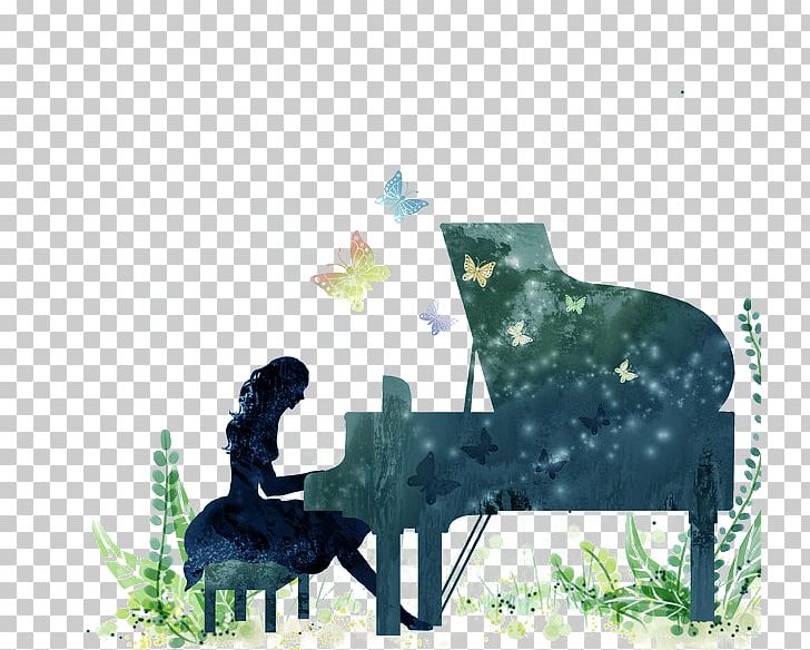 Piano Silhouette Art Music PNG, Clipart, Baby Girl, Fashion Girl, Forest Vector, Furniture, Girl Free PNG Download
