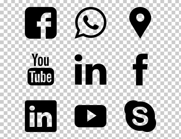 Social Media Computer Icons PNG, Clipart, Area, Avatar, Black, Black And White, Brand Free PNG Download