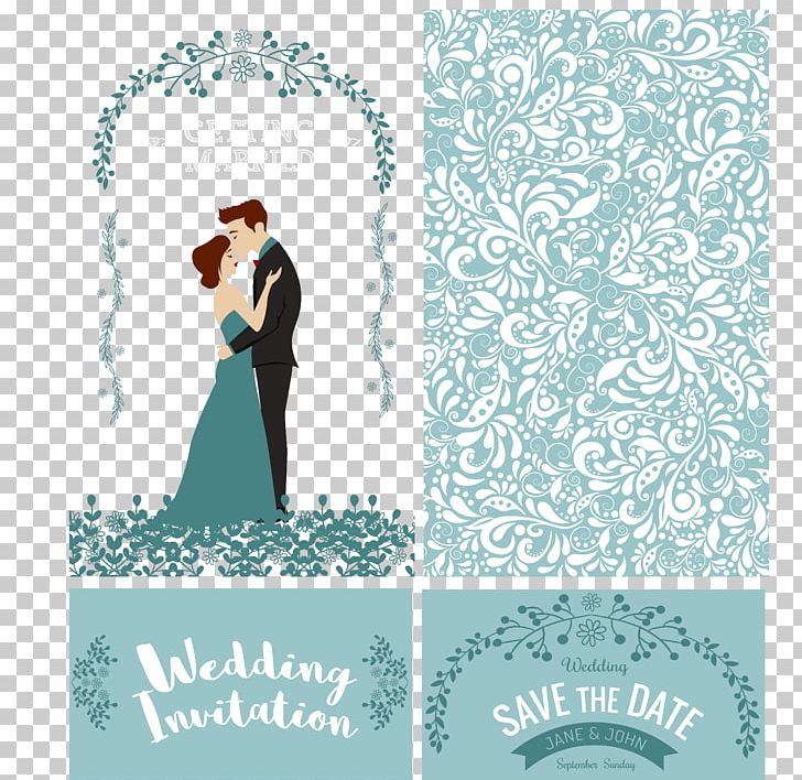 Wedding Invitation Bridegroom PNG, Clipart, Birthday Card, Blue, Bride, Bride And Groom, Business Card Free PNG Download
