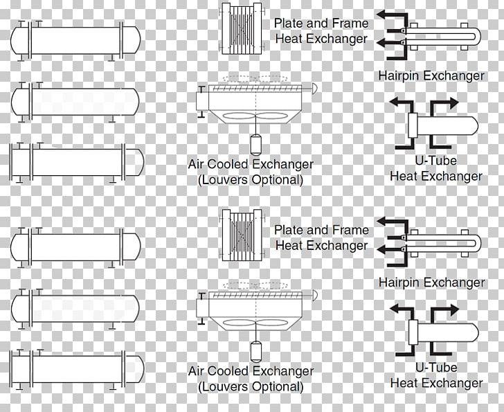 Piping And Instrumentation Diagram Plate Heat Exchanger Process Flow Diagram Compressor PNG, Clipart, Adiabatic Process, Angle, Area, Auto Part, Black And White Free PNG Download