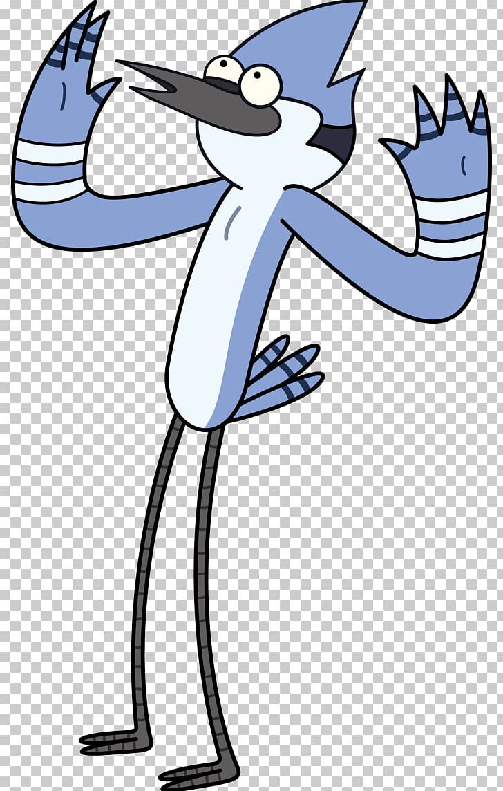 Mordecai Rigby Cartoon Network Character Protagonist PNG, Clipart, Area, Art, Artwork, Black And White, Cartoon Free PNG Download