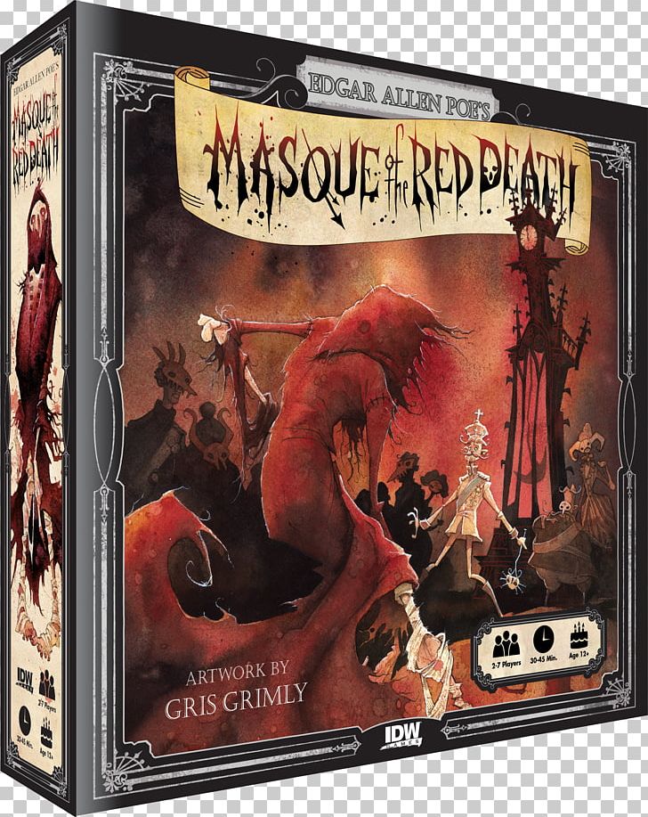 The Masque Of The Red Death Board Game Tabletop Games & Expansions PNG, Clipart, Action Figure, Board Game, Deduction Board Game, Edgar Allan Poe, Film Free PNG Download