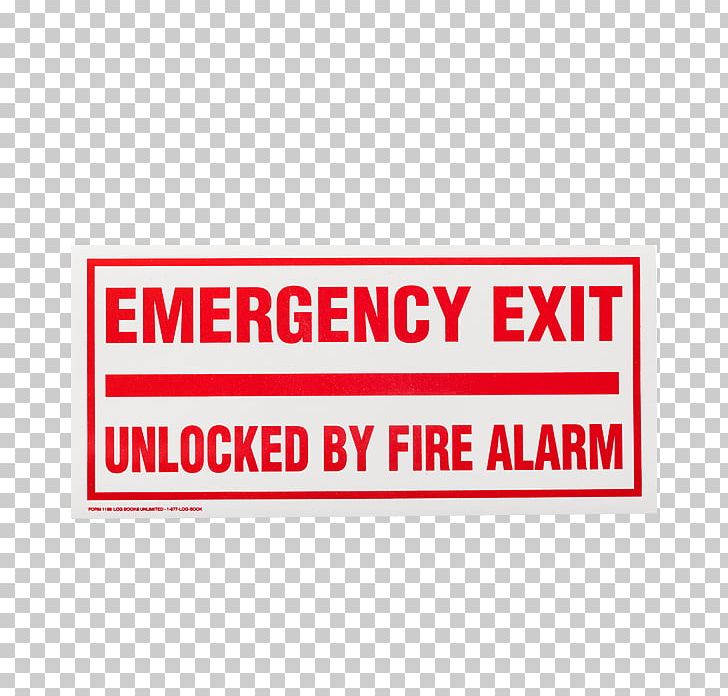 Emergency Exit Will Sound Emergency Evacuation Brand PNG, Clipart, Alarm Will Sound, Aluminium, Area, Banner, Brand Free PNG Download