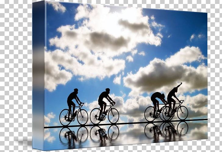 Cycling Bicycle Gallery Wrap Canvas Desktop PNG, Clipart, Art, Bicycle, Canvas, Cloud, Computer Free PNG Download