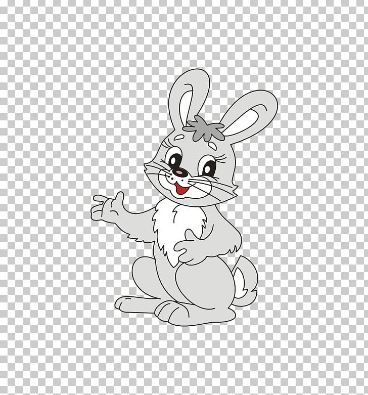 Easter Bunny Hare Rabbit Bugs Bunny PNG, Clipart, Animals, Black And White, Bugs Bunny, Cartoon, Cat Free PNG Download
