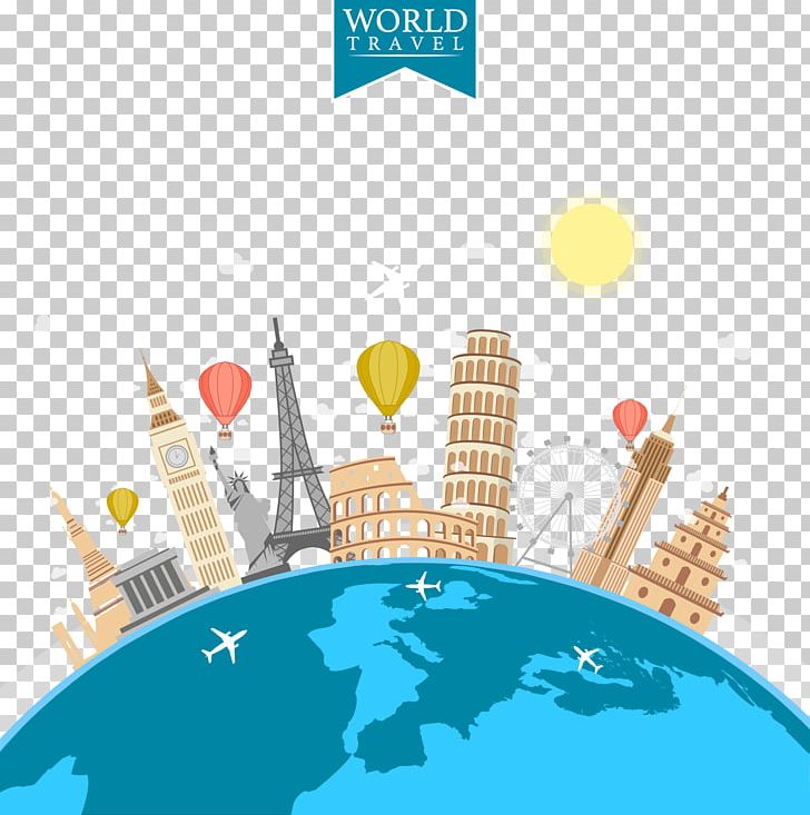Travel Illustration PNG, Clipart, Area, Art, Diagram, Earth, Flat Design Free PNG Download