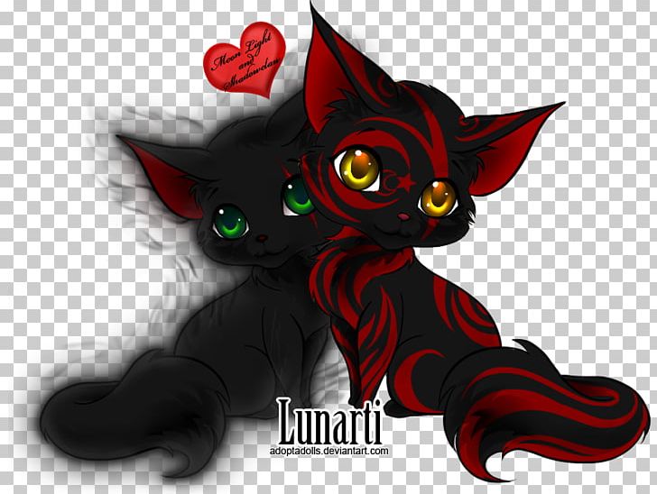 Whiskers Kitten Black Cat Demon PNG, Clipart, Animated Cartoon, Black Cat, Carnivoran, Cat, Cat Like Mammal Free PNG Download