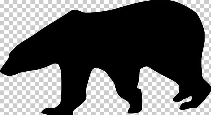 Polar Bear Canidae PNG, Clipart, Animals, Bear, Bears, Black, Black And White Free PNG Download