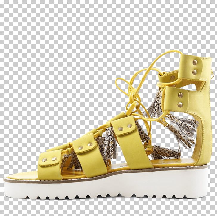 Sandal Yellow Footwear Shoe Beige PNG, Clipart, Beige, Brown, Fashion, Footwear, Gold Free PNG Download