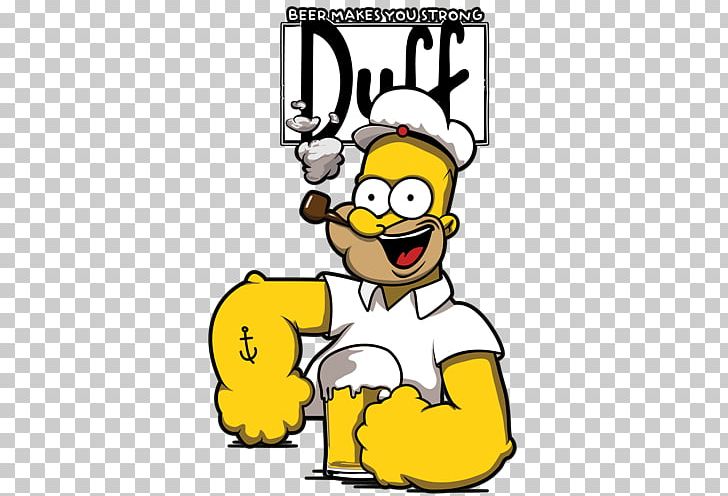 Homer Simpson T-shirt Bart Simpson Duff Beer PNG, Clipart, Bart Simpson, Duff Beer, Homer Simpson, T Shirt Free PNG Download