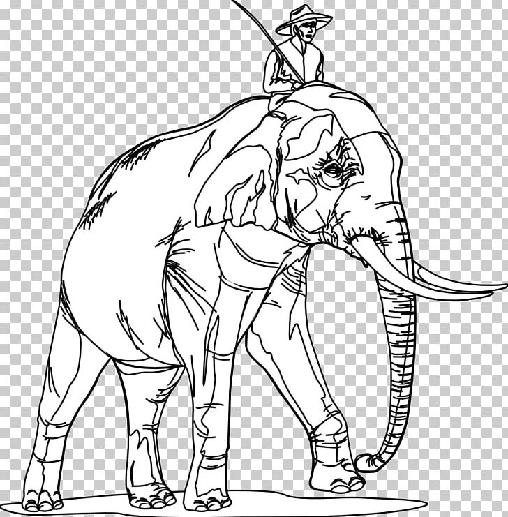 Line Art Indian Elephant Black And White Danse Macabre Drawing PNG, Clipart, Ant Line, Art, Black And White, Carnivoran, Dance Free PNG Download