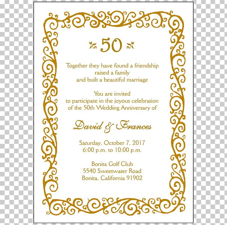 Wedding Invitation Wedding Anniversary Convite PNG, Clipart, Anniversary, Convite, Envelope, Gold, Greeting Note Cards Free PNG Download