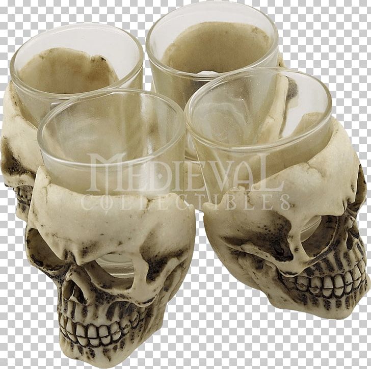 Skull Shot Glasses Beige Sinister PNG, Clipart, Beige, Bone, Fantasy, Glass, Glass Pieces Free PNG Download