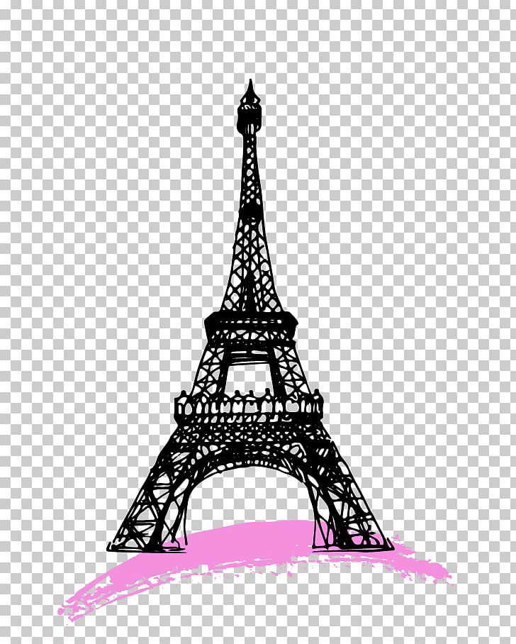 Eiffel Tower Drawing Sketch PNG, Clipart, Black And White, Cartoon, Doodle, Fashion Illustration, Hand Free PNG Download