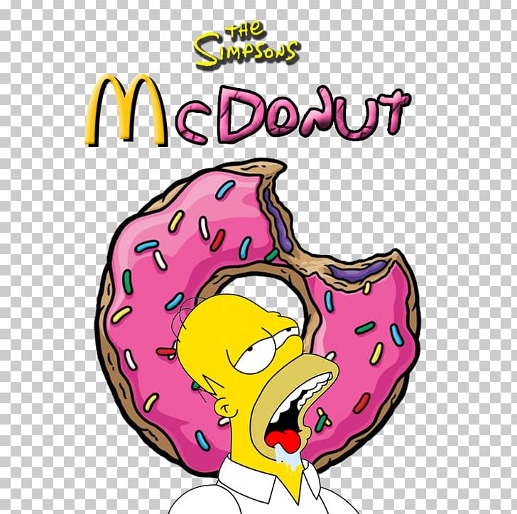 Homer Simpson Donuts Bart Simpson Herbert Powell Marge Simpson PNG, Clipart, Area, Artwork, Bart Simpson, Cartoon, Donuts Free PNG Download
