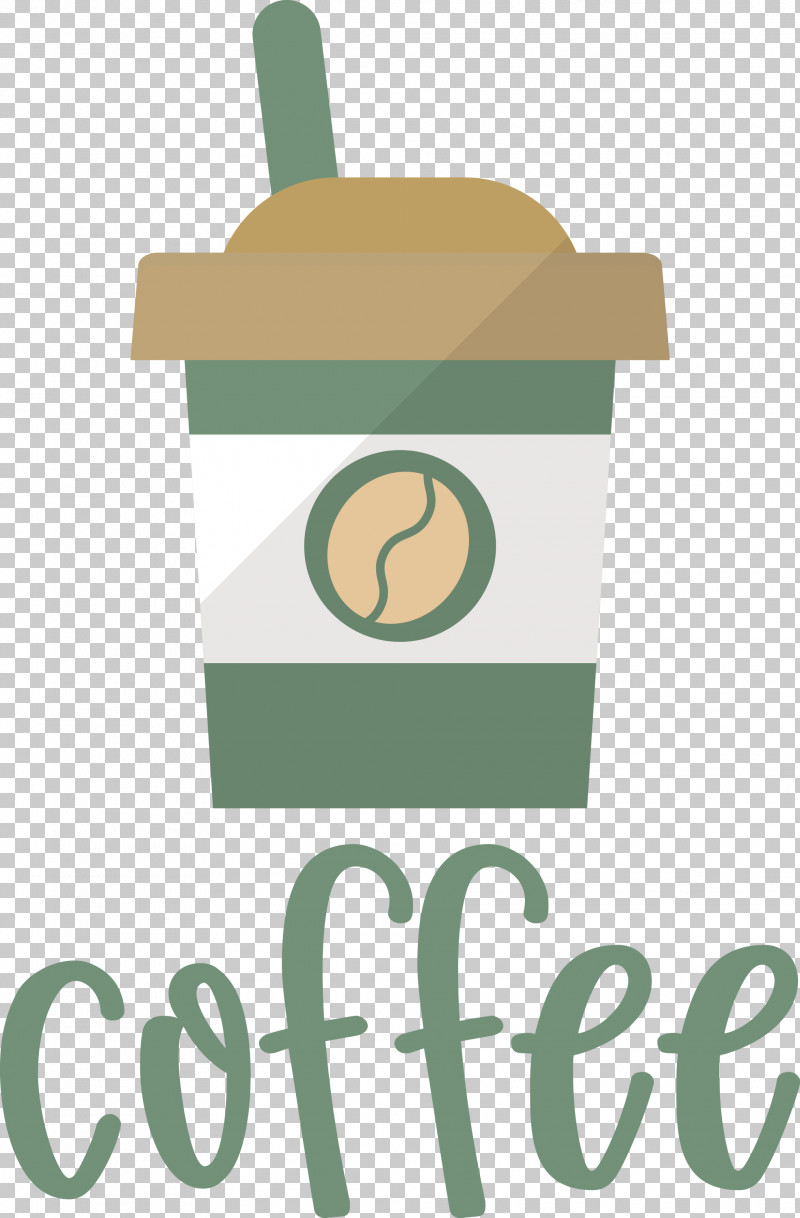 Coffee PNG, Clipart, Coffee, Geometry, Green, Line, Logo Free PNG Download
