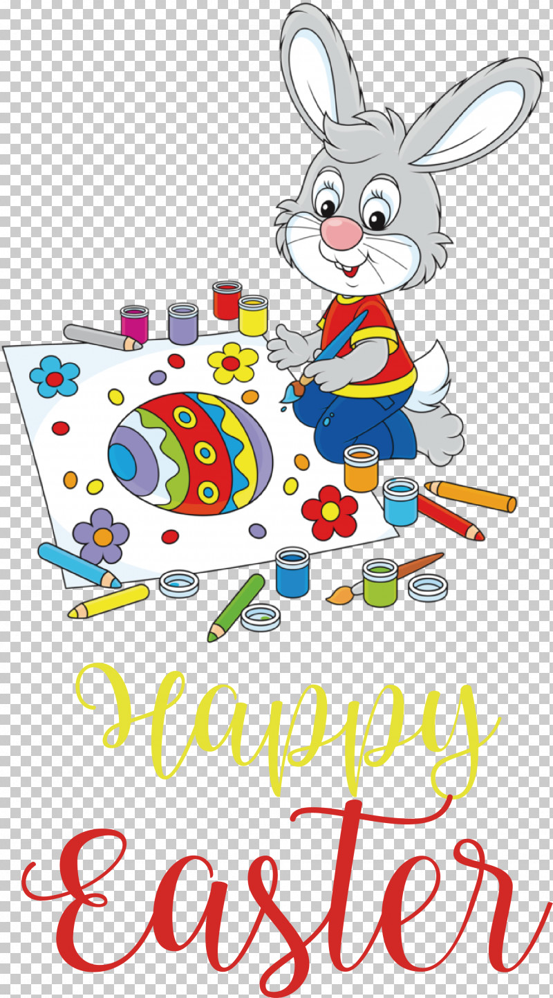 Happy Easter PNG, Clipart, Cartoon, Drawing, Easter Bunny, Easter Egg, Egg Hunt Free PNG Download