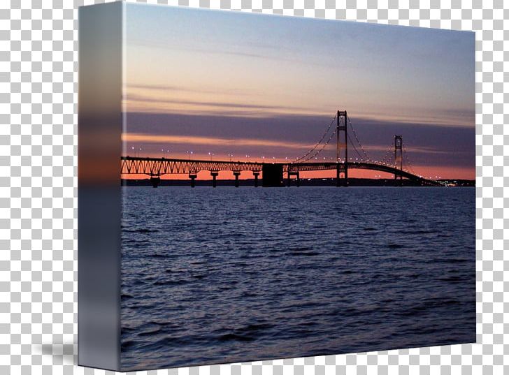 Mackinac Bridge Mackinac County PNG, Clipart, Art, Bridge, Calm, Canvas, Dawn Free PNG Download