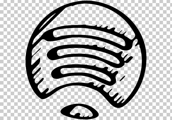 Spotify Logo Sketch PNG, Clipart, Artwork, Black, Black And White, Circle, Computer Icons Free PNG Download