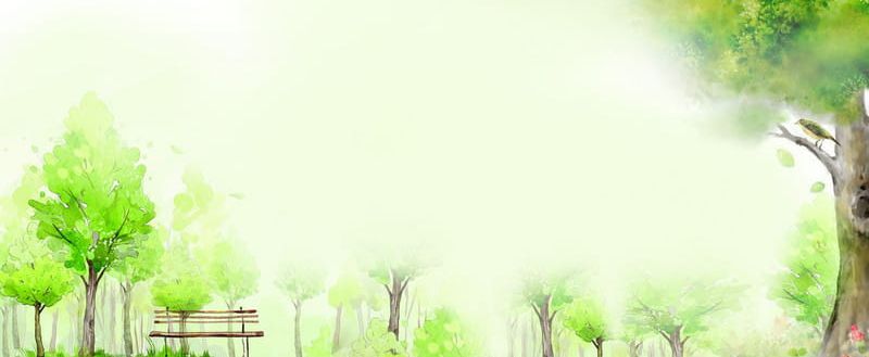 Small Fresh Green Watercolor Banner Background PNG, Clipart, Art, Banner, Dream, Fresh, Green Free PNG Download