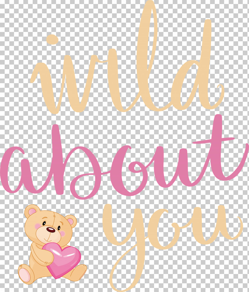 Wild About You Valentines Day Valentine PNG, Clipart, Biology, Cartoon, Geometry, Happiness, Line Free PNG Download