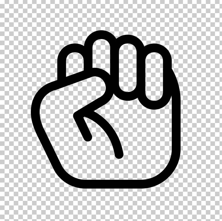 Raised Fist Computer Icons Symbol PNG, Clipart, Area, Black And White, Brand, Computer Icons, Finger Free PNG Download