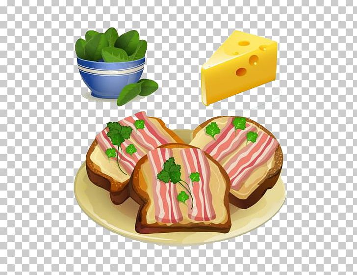 Bacon Toast Breakfast Barbecue Grill Cheese Sandwich PNG, Clipart, Adobe Illustrator, Bacon, Barbecue Grill, Bread, Bread Basket Free PNG Download