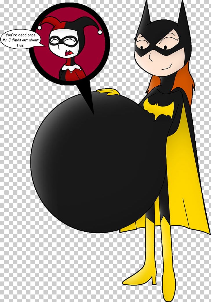 Batgirl Harley Quinn Robin Female Art PNG, Clipart, Art, Batgirl, Beak, Bird, Cartoon Free PNG Download