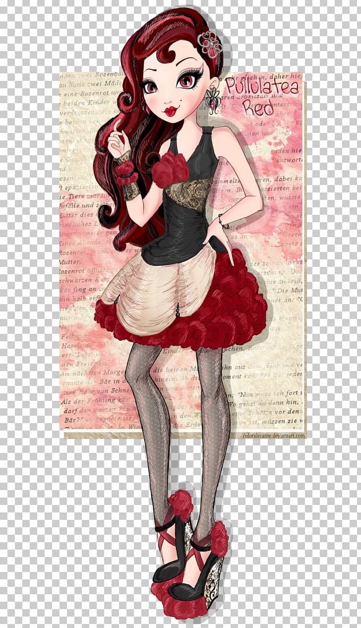 Ever After High Doll Monster High Snow-White And Rose-Red PNG, Clipart, Anime, Art, Brown Hair, Costume Design, Deviantart Free PNG Download