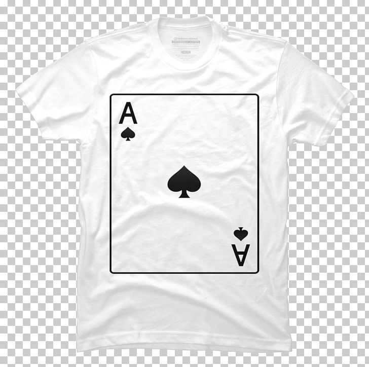 T-shirt Logo White Sleeve Outerwear PNG, Clipart, Ace, Ace Of Spades, Active Shirt, Angle, Animal Free PNG Download