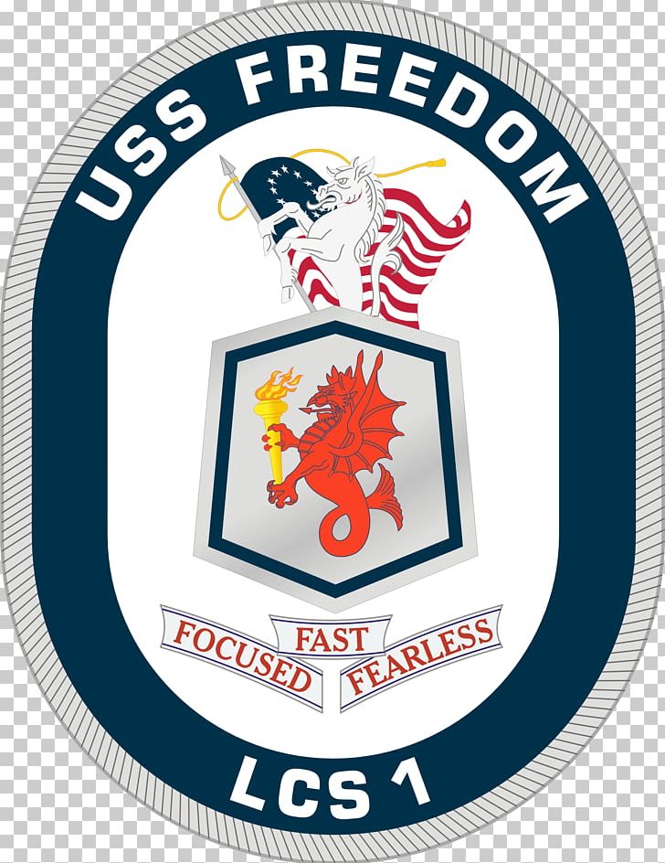 USS Freedom (LCS-1) United States Navy Freedom-class Littoral Combat Ship PNG, Clipart, Area, Badge, Brand, Crest, Emblem Free PNG Download