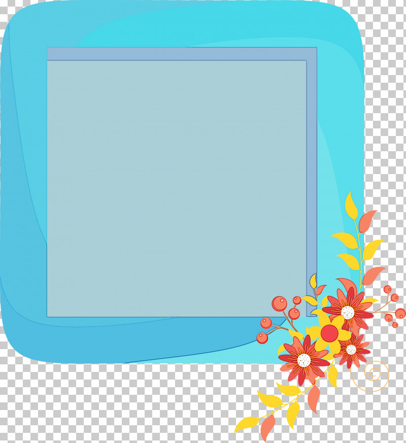 Picture Frame PNG, Clipart, Blue, Cobalt Blue, Film Frame, Flower Frame, Flower Photo Frame Free PNG Download