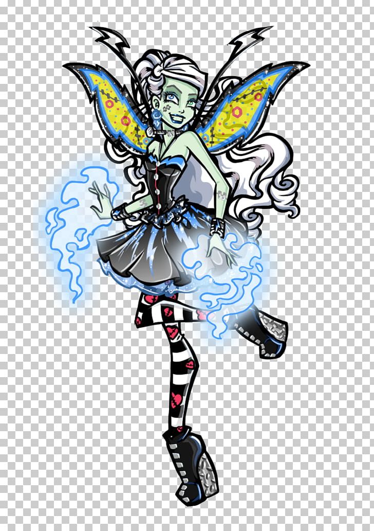 Fairy Monster High Frankie Stein Doll Ever After High PNG, Clipart, Art, Costume, Costume Design, Doll, Ever After High Free PNG Download