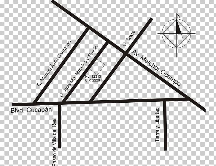 Preparatoria Jose Vasconcelos 3 Unidad Villafontana Area Triangle Square PNG, Clipart, Angle, Area, Black, Black And White, Croquis Free PNG Download