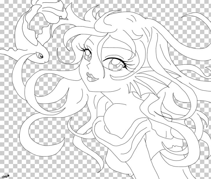 Line Art Ariel Drawing Mermaid Sketch PNG, Clipart, Anime, Ariel, Artwork, Black, Black And White Free PNG Download